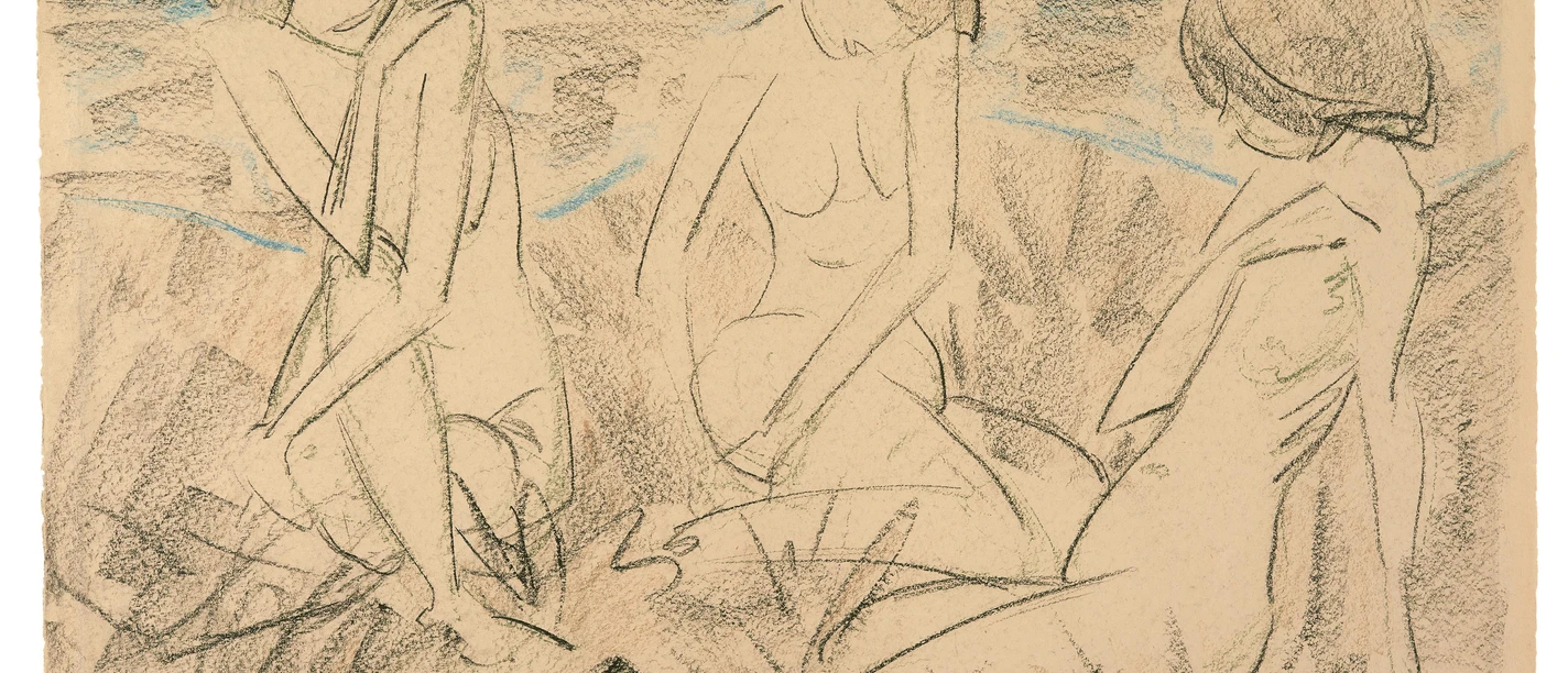 Otto_Mueller_Drei_weibliche_Akte_auf_der_Wiese