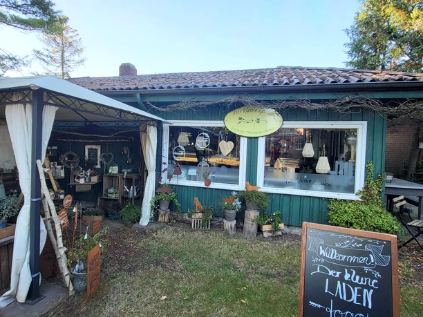 Der kleine Laden in Hepstedt als Außenansicht Der kleine Laden in Hepstedt als Außenansicht