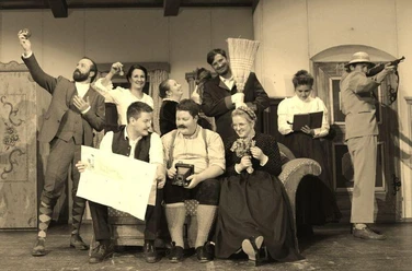 Premiere Bauerntheater der Theatergruppe Krün mit "Pension Schaller"