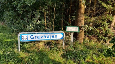 Slevad grahoj skilt gdk