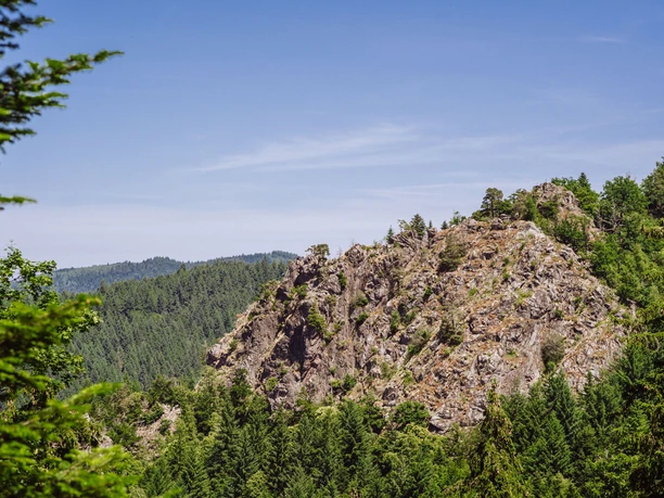 Blick auf den Lautenfelsen