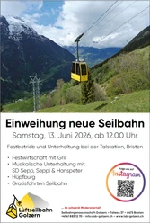 Inserat Einweihungsfest