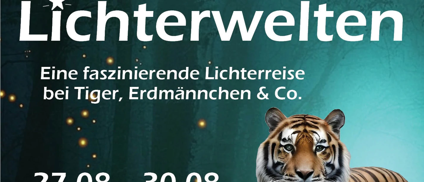 Magische Lichterwelten - Plakat Magische Lichterwelten - Plakat