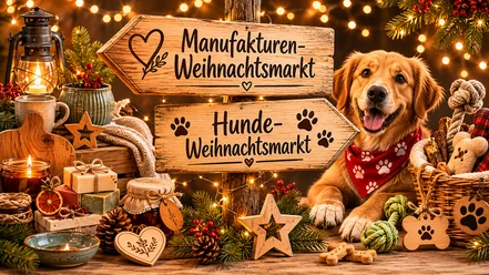 Hunde- und Manufakturen-Weihnachtsmarkt