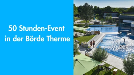 50 Stunden-Event in der Börde Therme Bad Sassenndorf