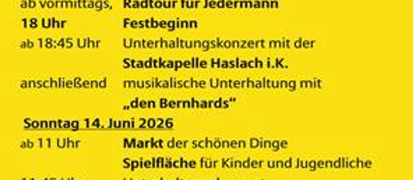 Haslacher Dorffest 2026