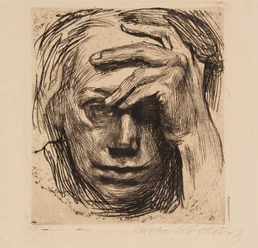 1_KSC_KST_Kollwitz_Selbstbildnis mit der Hand an der Stirn_KH254.jpg