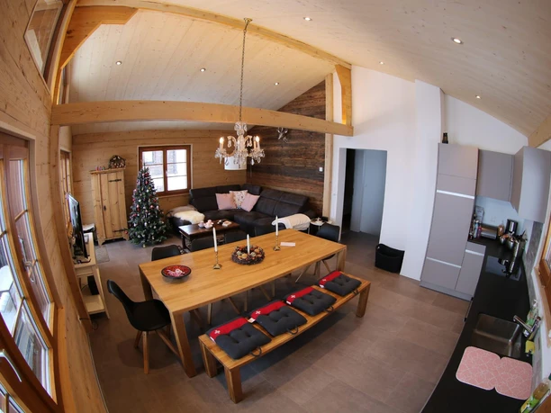 Chalet Bella Alpa Belalp Küche