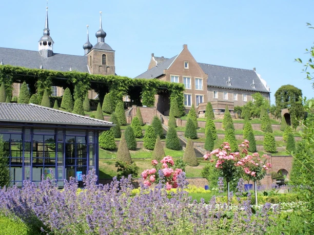 Blick auf Kloster Kamp