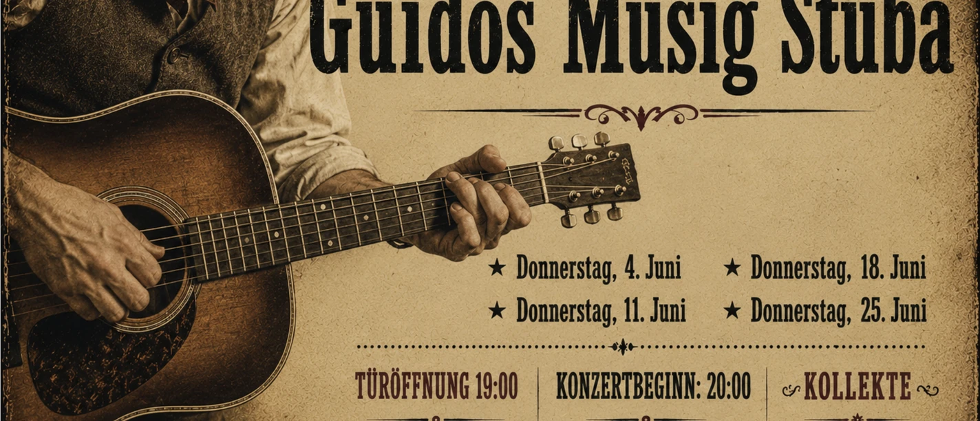 Flyer Guido Musig Stuba