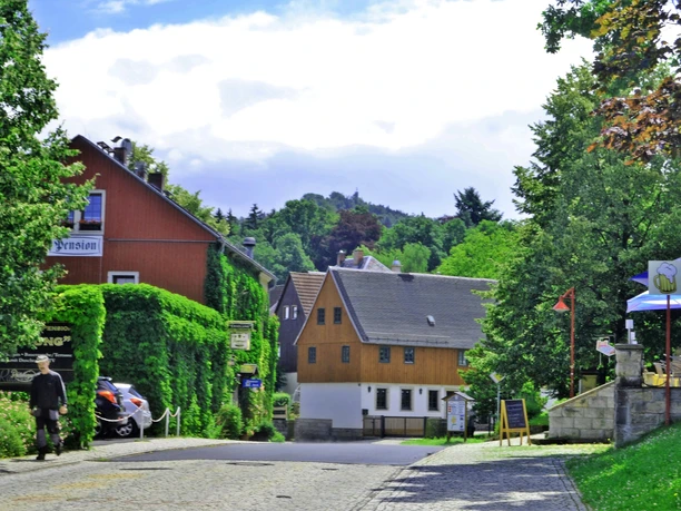 Gohrisch Man sieht eine Strasse in Gohrisch
