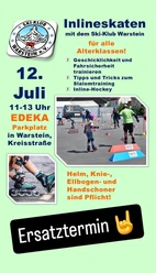 Inlineskaten mit dem Ski-Klub Warstein: Ersatztermin