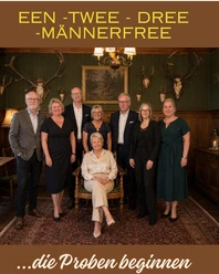 Speelkoppel Heimatverein Rastede.jpeg Gruppenfoto des Ensembles des plattdeutschen Theaters "Een - twee - dree - Männerfree".