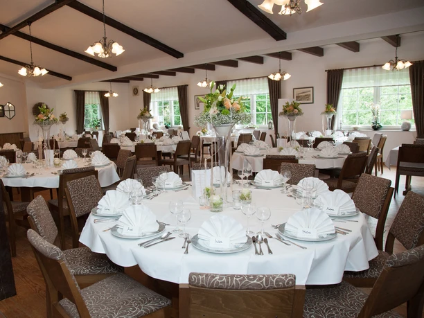 Zaal in Heidecafé Bartels