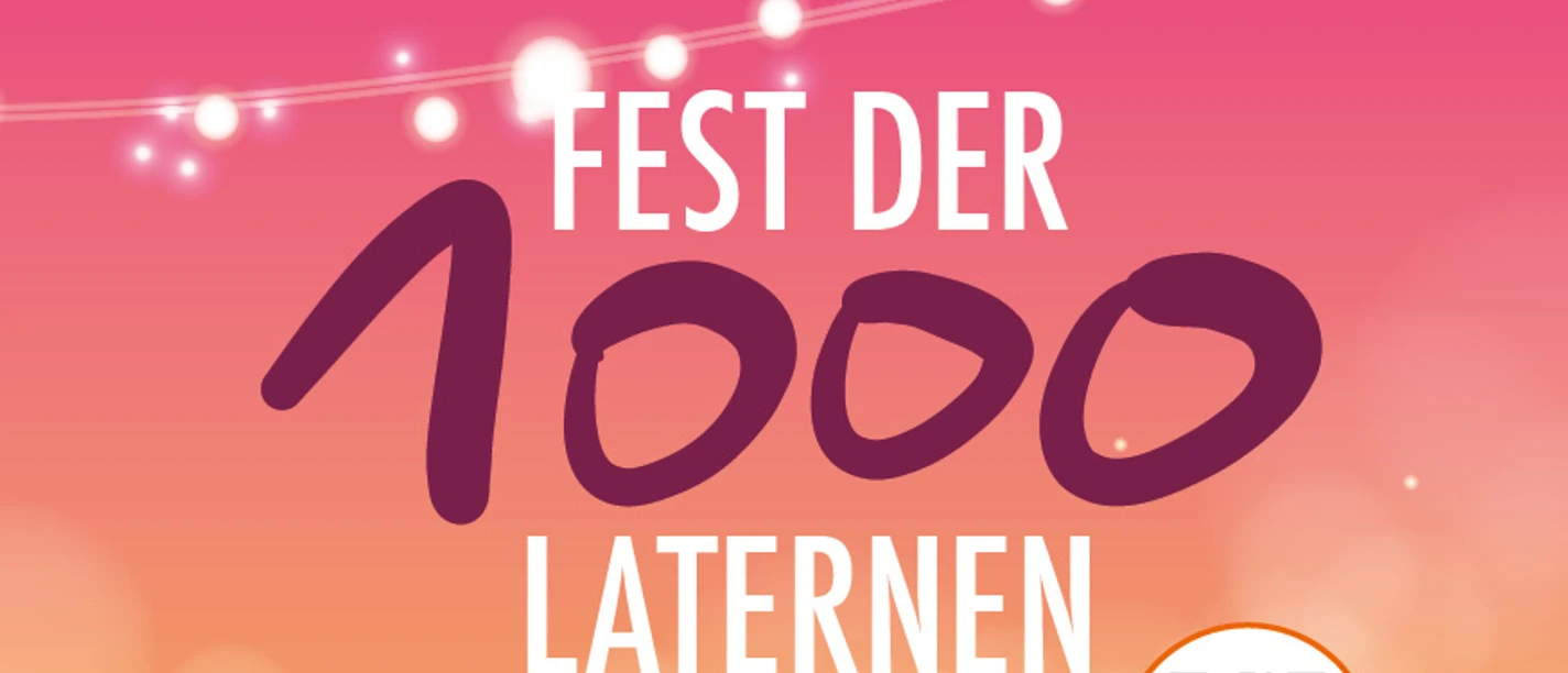 Postkarte.jpg Plakat für das Fest der 1000 Laternen vom 24. bis 27. Juli 2026 in Augustfehn mit QR-Code.