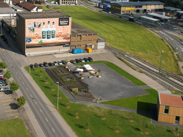 Diwisa Luftaufnahme gesamtes Unternehmen