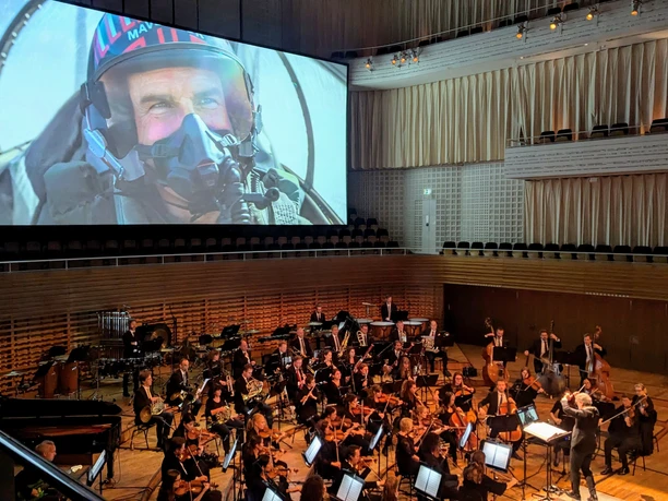 Top Gun Maverick in Concert, KKL Luzern, © Alegria