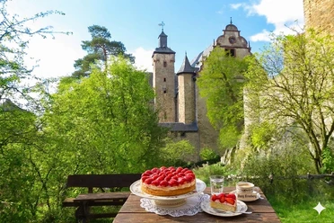 Erdbeerkuchen