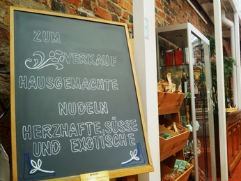 Hinweis auf hausgemachte Produkte Schlossrestaurant Zentgraf Hinweis auf hausgemachte Produkte Schlossrestaurant Zentgraf