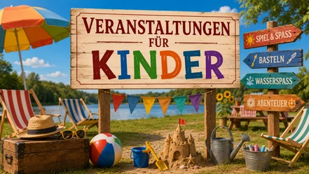 Kinderprogramm | Beispielbild, KI-genieriert Veranstaltung für Kinder
