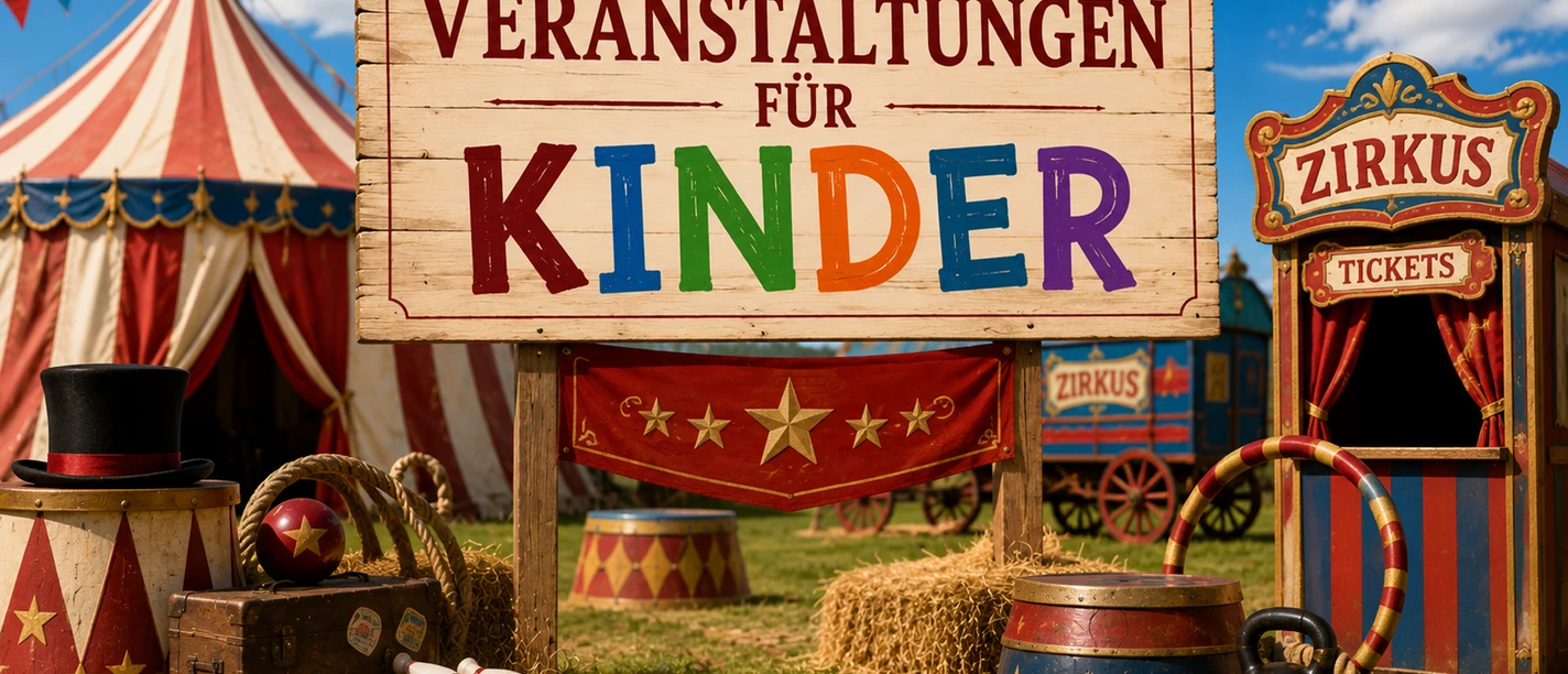 Children's program | sample image, AI-generated Veranstaltungen für Kinder