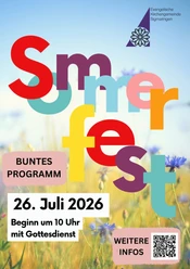 Kopie von Bunt Fröhlich Typografisch Kinderfest Welt Kinder Tag Einladung Poster (1)