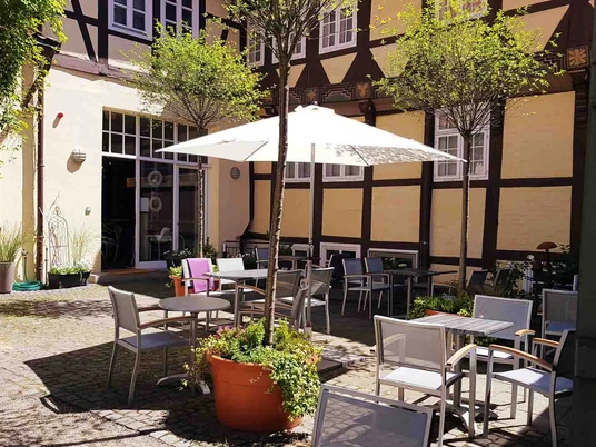 Museumscafé Celle, Innenhof Museumscafé Celle, Innenhof