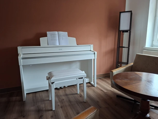 Wohnzimmer - mit Digitalpiano