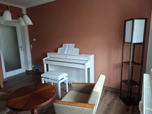 Wohnzimmer - mit Digitalpiano