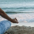 Yoga am Strand