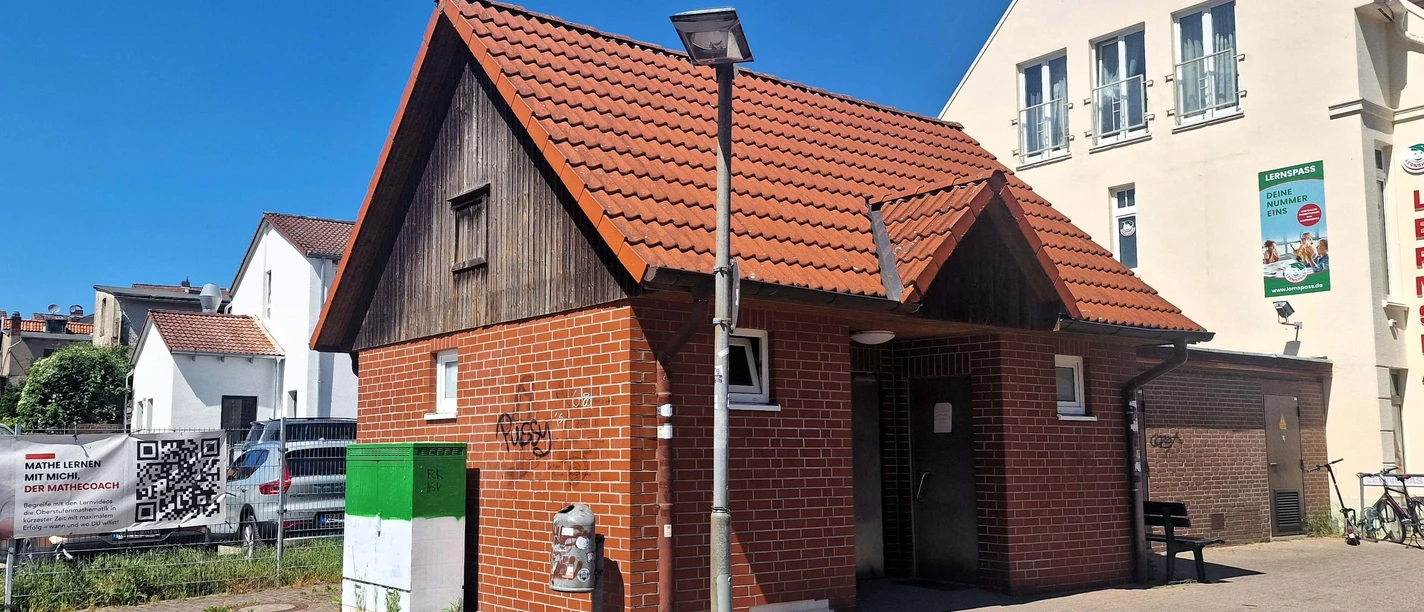 WC-Anlage am Kurpark-Parkplatz