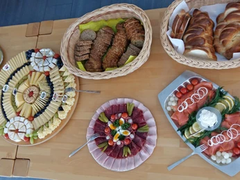 Breakfast-buffet in the restaurant Eggmatte