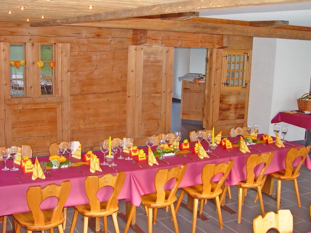 Restaurant Eggmatte dans un style de vieux bois