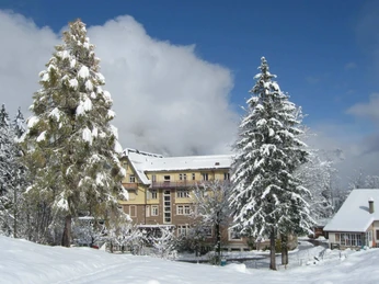 Hôtel Kurhaus Grimmialp en hiver