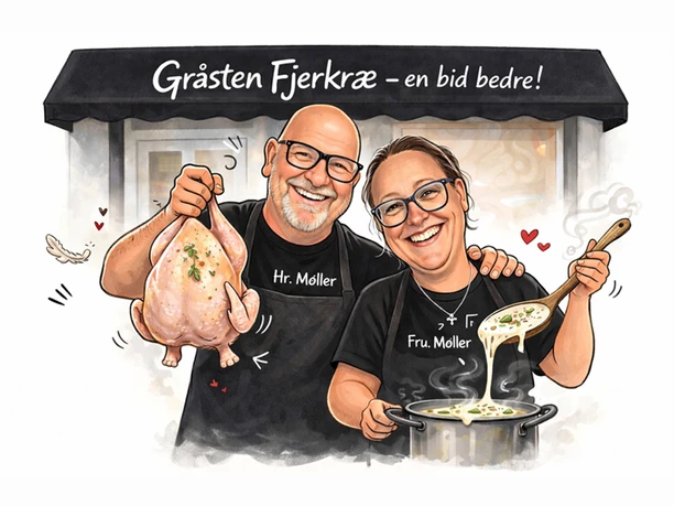 Gråsten-Fjerkræ---Hr.-og-Fru-Møller