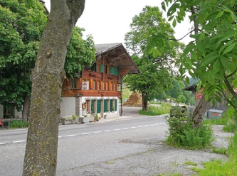 Restaurant Riedli Zwischenflüh vue extérieure de la rue