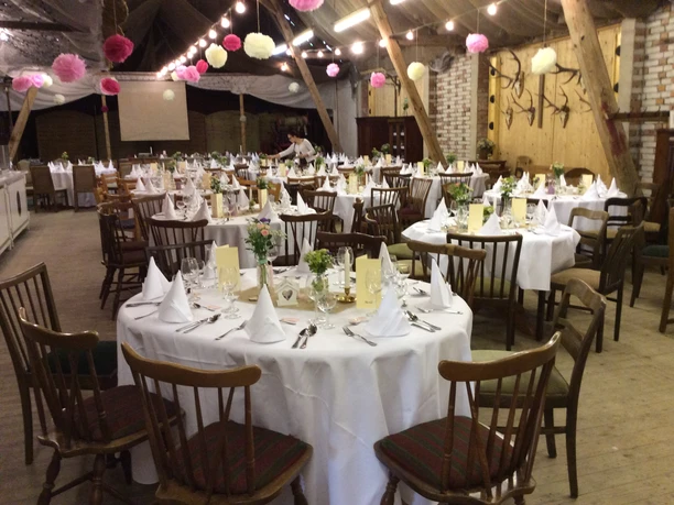 Zaal bij boerderijcafé Röling