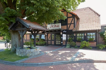 Außenansicht Restaurant Alte Mühle Außenansicht Restaurant Alte Mühle in Weyhausen