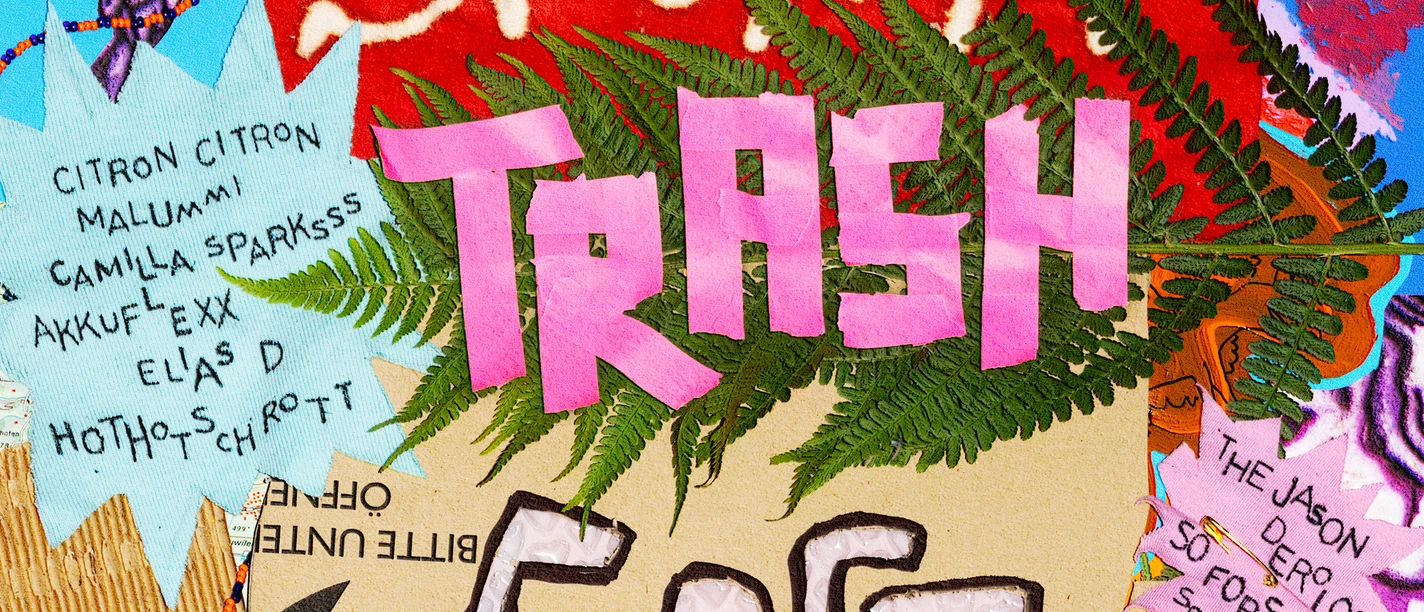 Grafik mit Programm (Sponti Trash Fest 26)