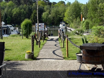 Aussicht auf den Sporthafen Wittingen Aussicht auf den Sporthafen Wittingen