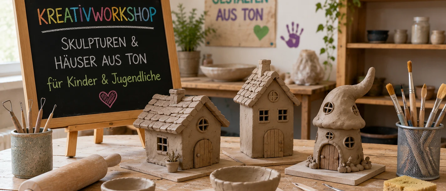 Kreativworkshop | Beispielbild, KI-generiert Kreativworkshop für Kinder