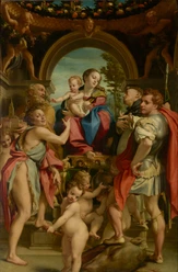 Die Madonna des heiligen Georg