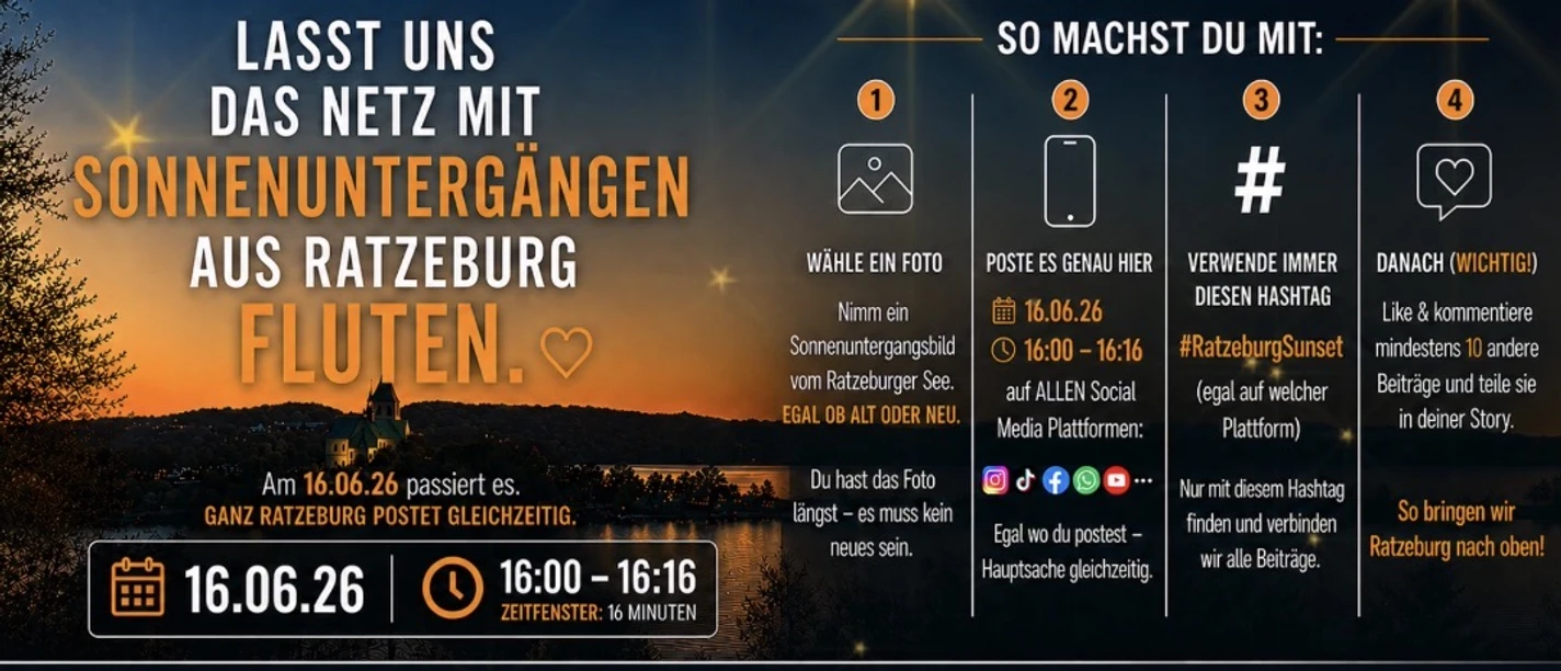 #RatzeburgSunset