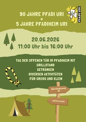 90 Jahre Pfadi Uri + 5 Jahre Pfadiheim Uri