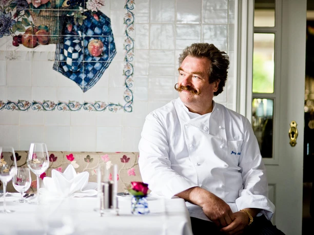 Jörg Müller in seinem Restaurant