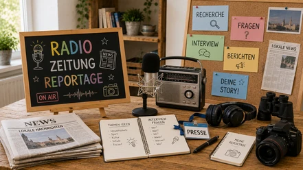 Workshop | sample image, AI-generated Beispielbild Workshop