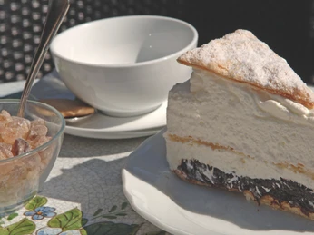 Friesentorte in der Kleinen Teestube Keitum