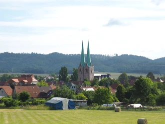 Aussicht auf St. Johanniskirche Ellrich