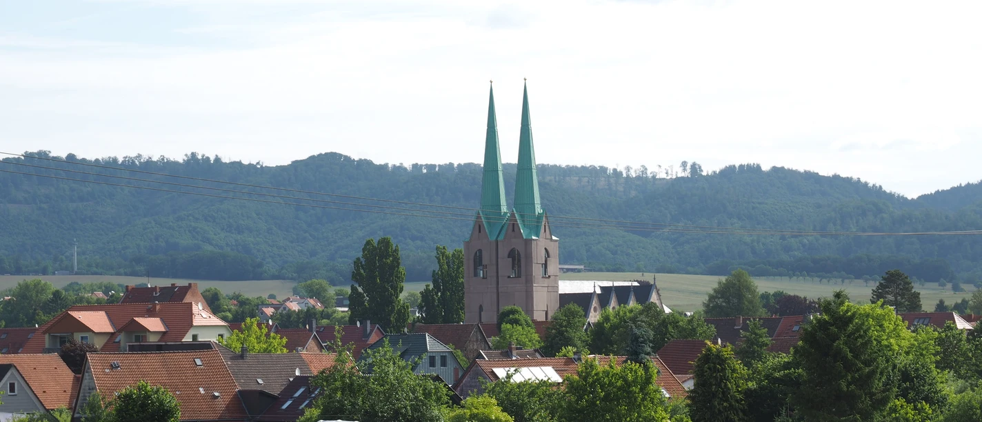 Aussicht auf St. Johanniskirche Ellrich