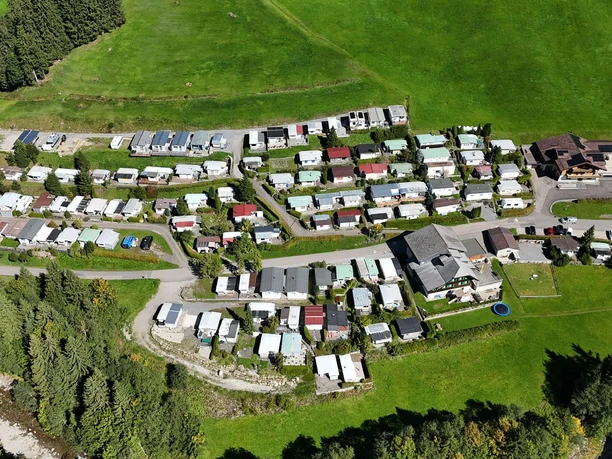 Camping Rischli Luftaufnahme